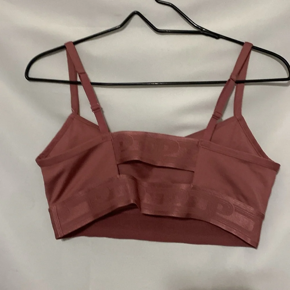 PINK Victoria's Secret Women's Intimates SPORTS‎ BRA - MAUVE SIZE Large